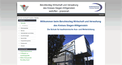 Desktop Screenshot of berufskolleg-wirtschaft.de